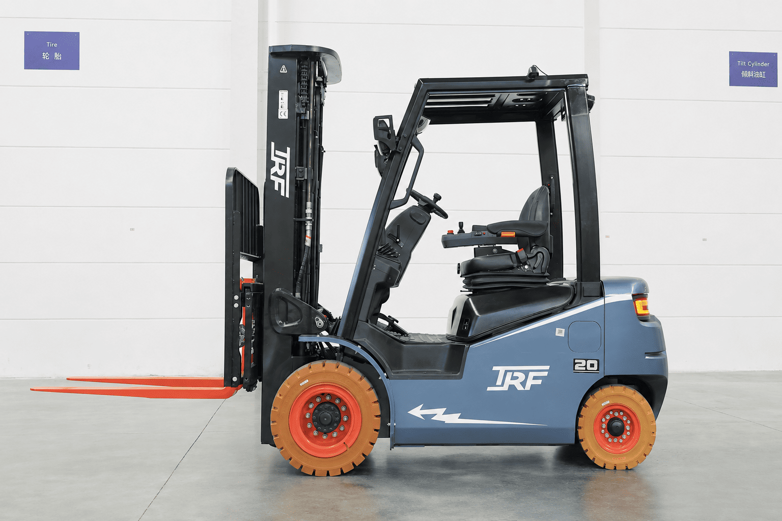 Электрический вилочный погрузчик TRF E20-5M7Q